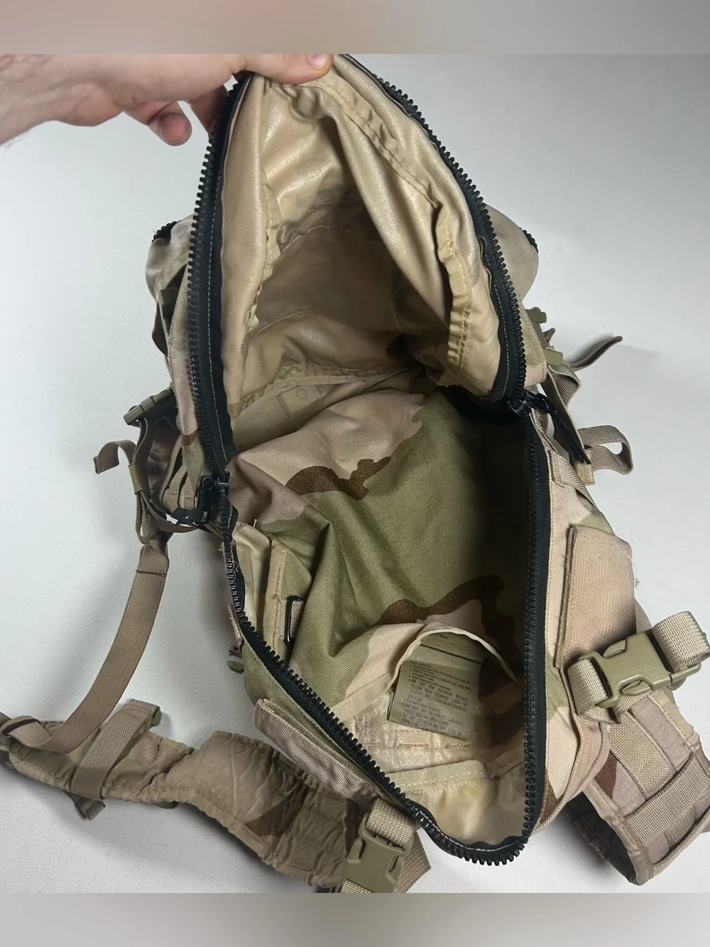 US Army Modular Lightweight Load Carrying Molle II Patrol Assault Backpack